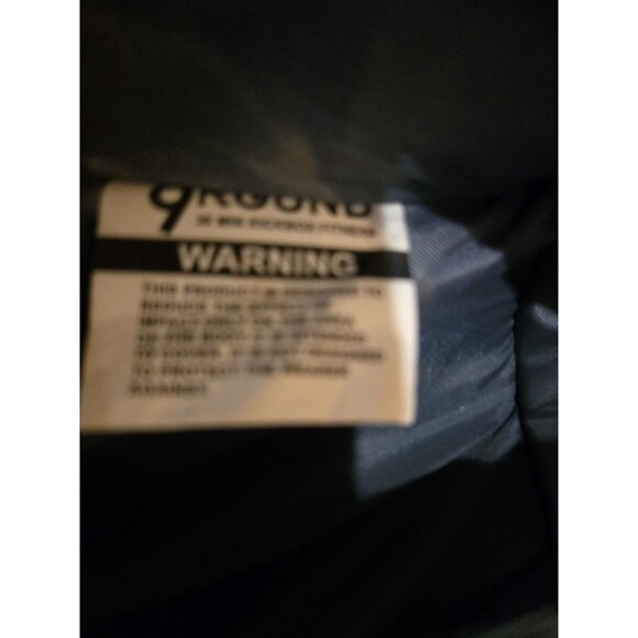 9 ROUND 30 MIN KICKBOXING FITNESS GLOVES ADULT SIZE LARGE BLACK & WHITe - Picture 2 of 2